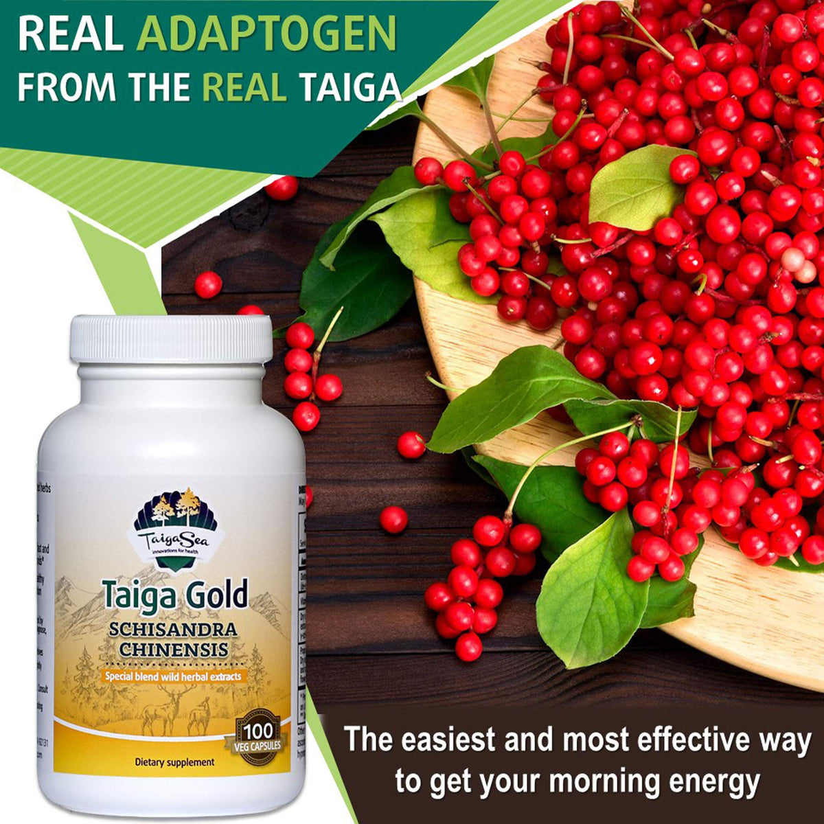 TAIGASEA Schisandra Chinese Herbal Extract for Mental Focus - image 7