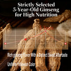 DABC OAK LAND Wisconsin American Ginseng Root - 8 oz - image 5