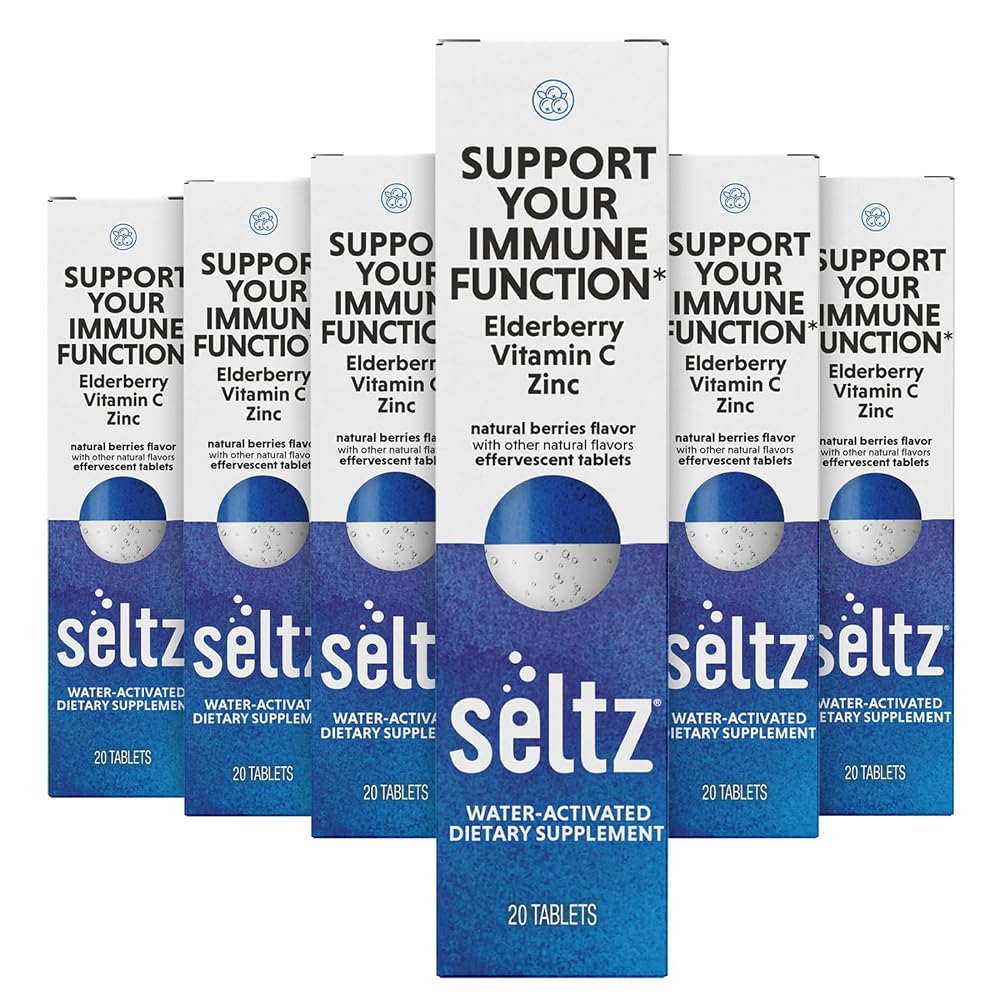 Seltz® Water-Activated Vitamins - Support Your Immune Function