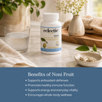 Eclectic Institute Noni Capsules Antioxidant Support - 100 Capsules - image 4