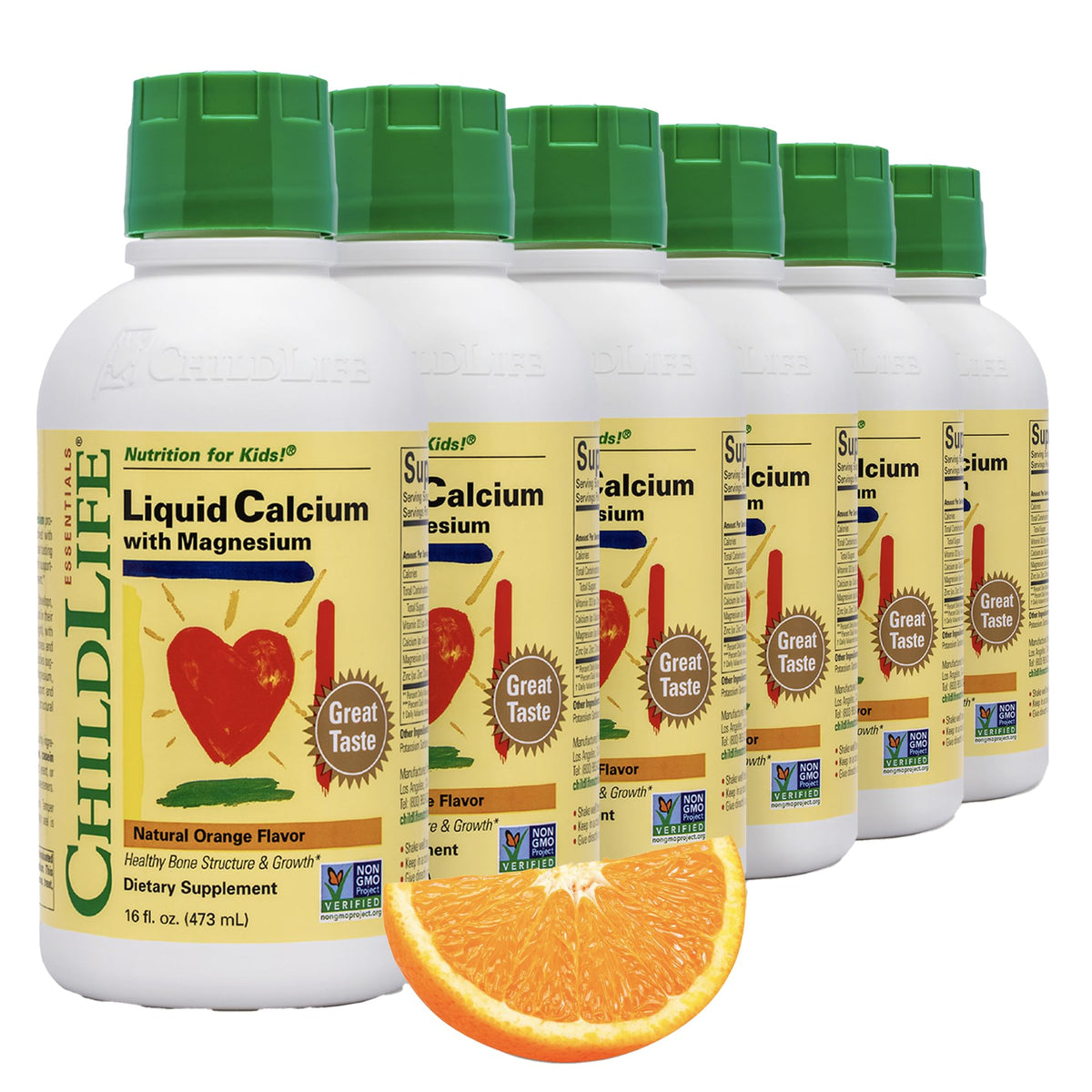 CHILDLIFE ESSENTIALS Liquid Calcium Supplement for Kids