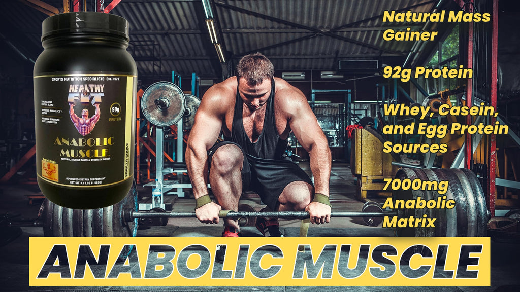 Healthy 'N Fit A. Muscle Chocolate Protein Mass Gainer - 3.5 lb - image 5