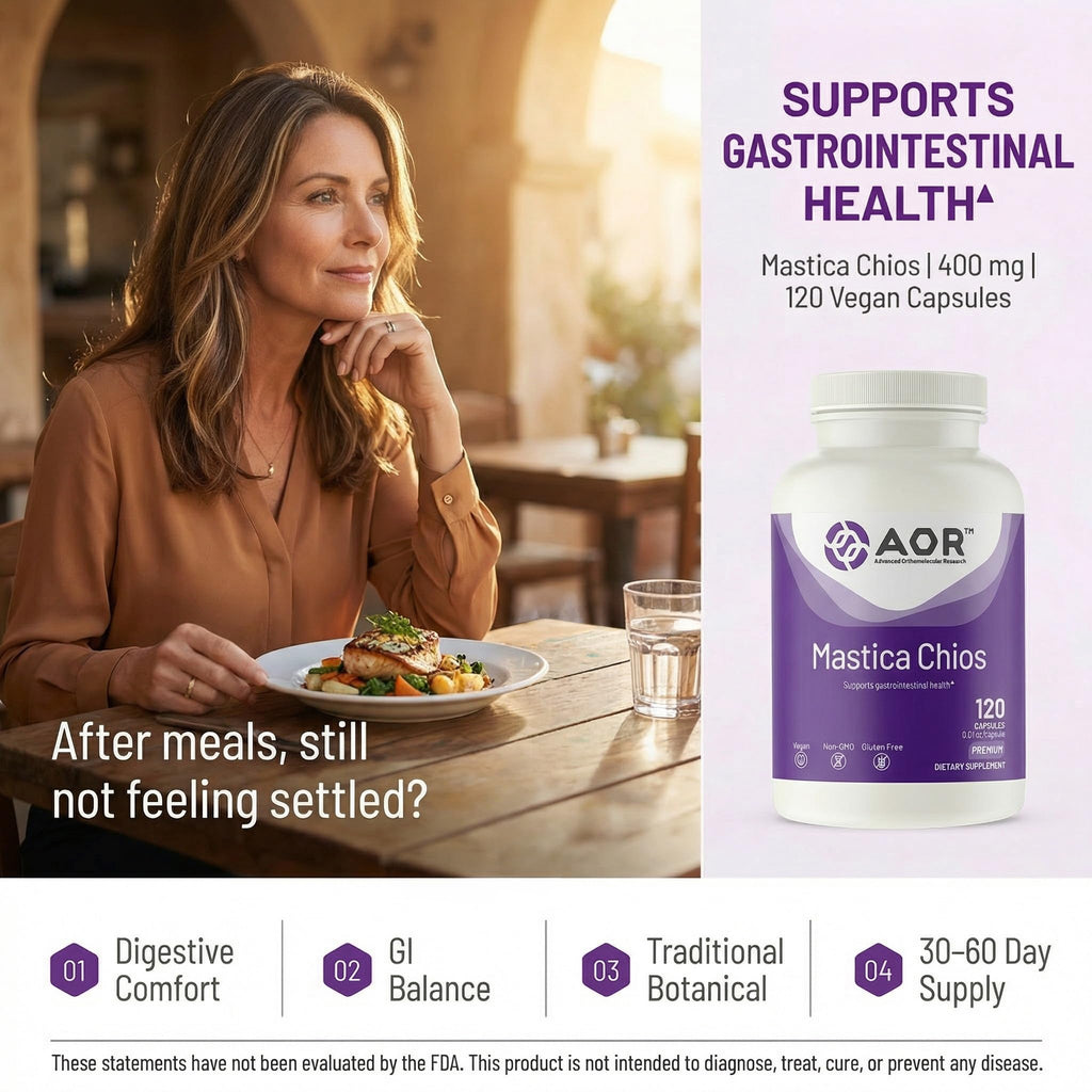 AOR Mastica Chios Mastic Gum 400 mg - 120 Capsules - image 2