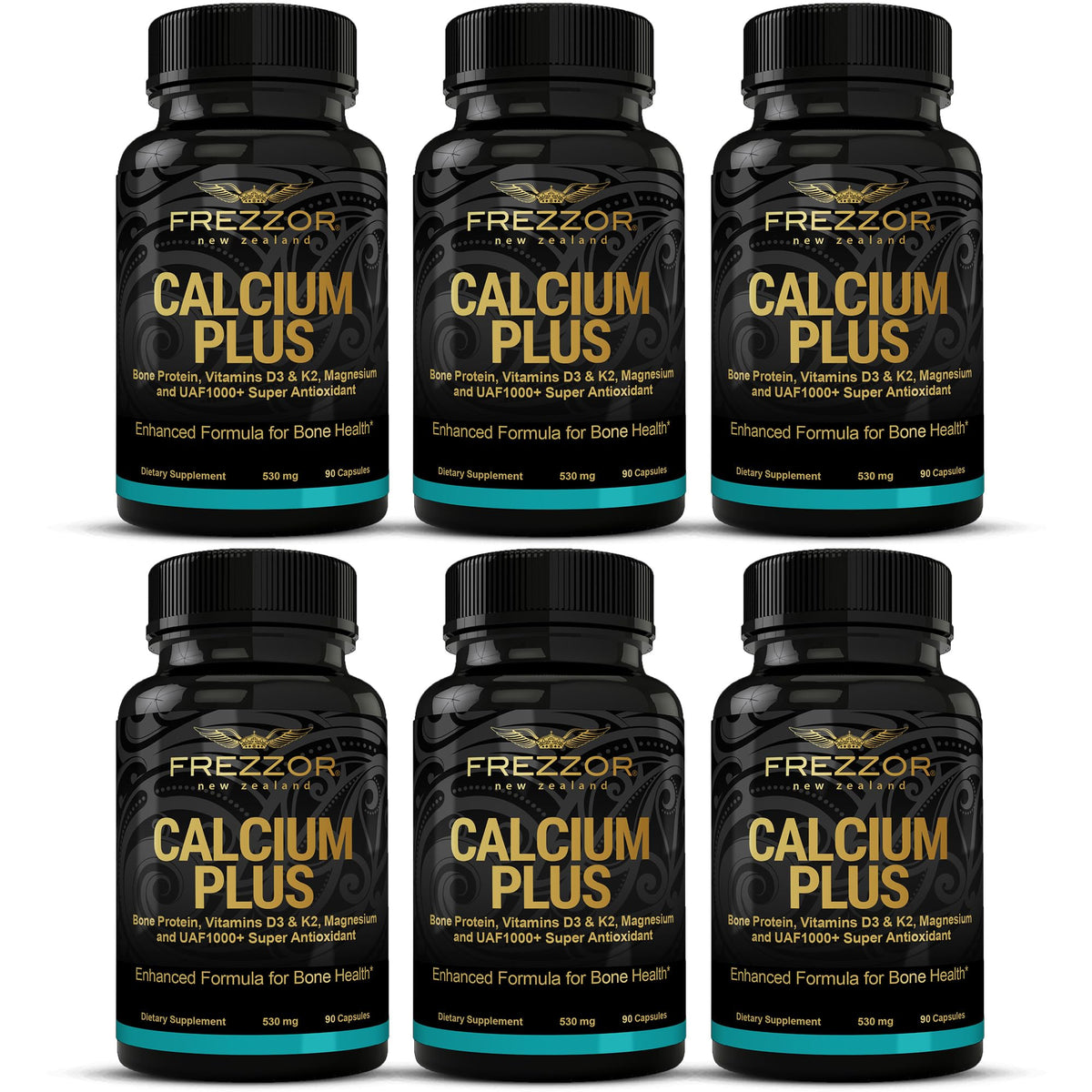 FREZZOR Calcium Plus with UAF1000+ Antioxidant - 540 Capsules