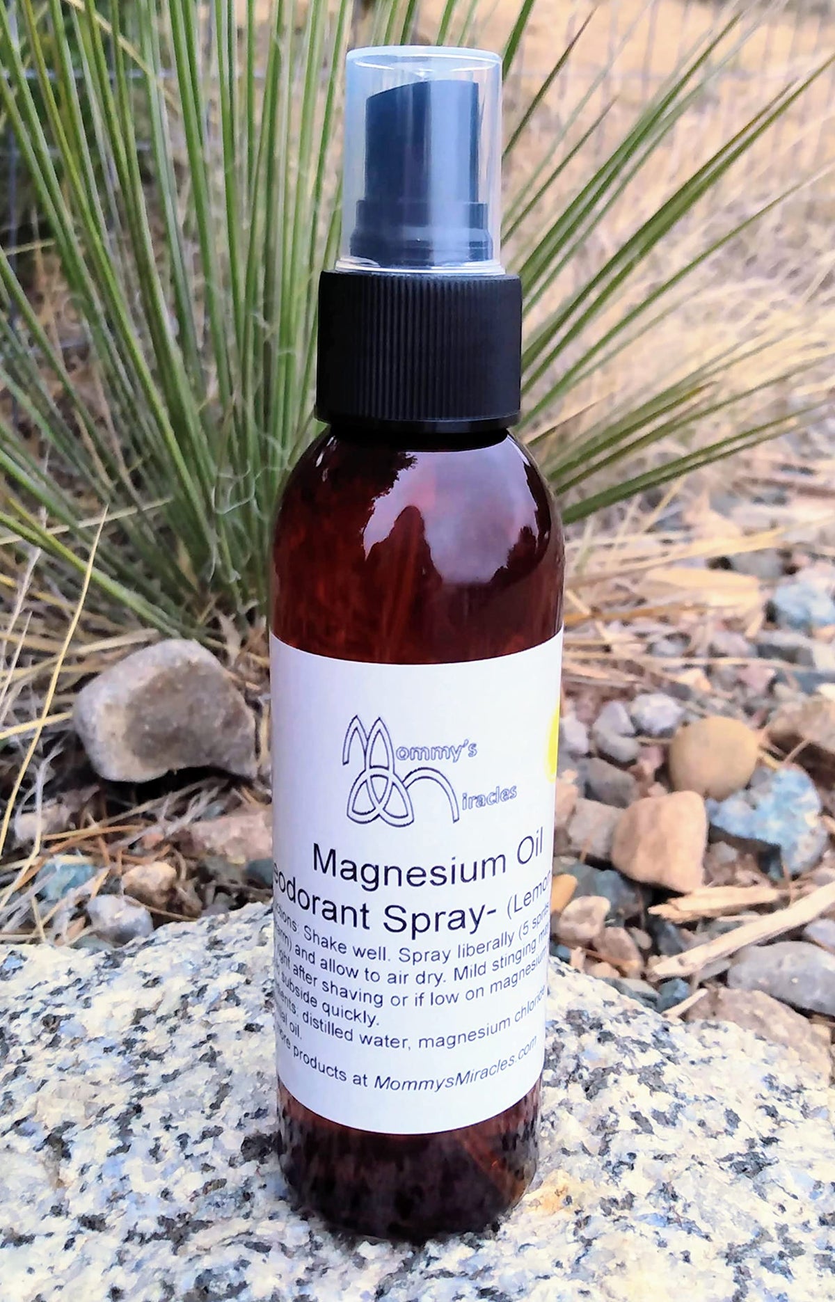 Mommy's Miracles Magnesium Oil Lemon - 4 Fl Oz - image 2