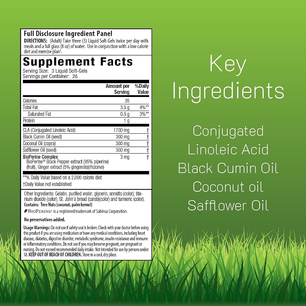 Irwin Naturals CLA Lean Body Fat Reduction - 80 Softgels - image 2
