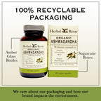 Herbal Roots Organic Ashwagandha Capsules Extra Strength - 60 Vegan Capsules - image 6