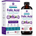 Life Solutions Liquid Vitamin B9 Folic Acid 800mcg Berry - 8oz
