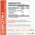 ForestLeaf Quercetin with Bromelain 1350mg - Blend with Vitamin C