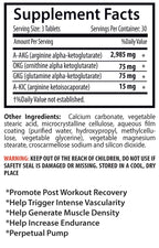Sport Supplements Nitric Oxide Muscle Power 3150mg - 270 Tablets - image 2