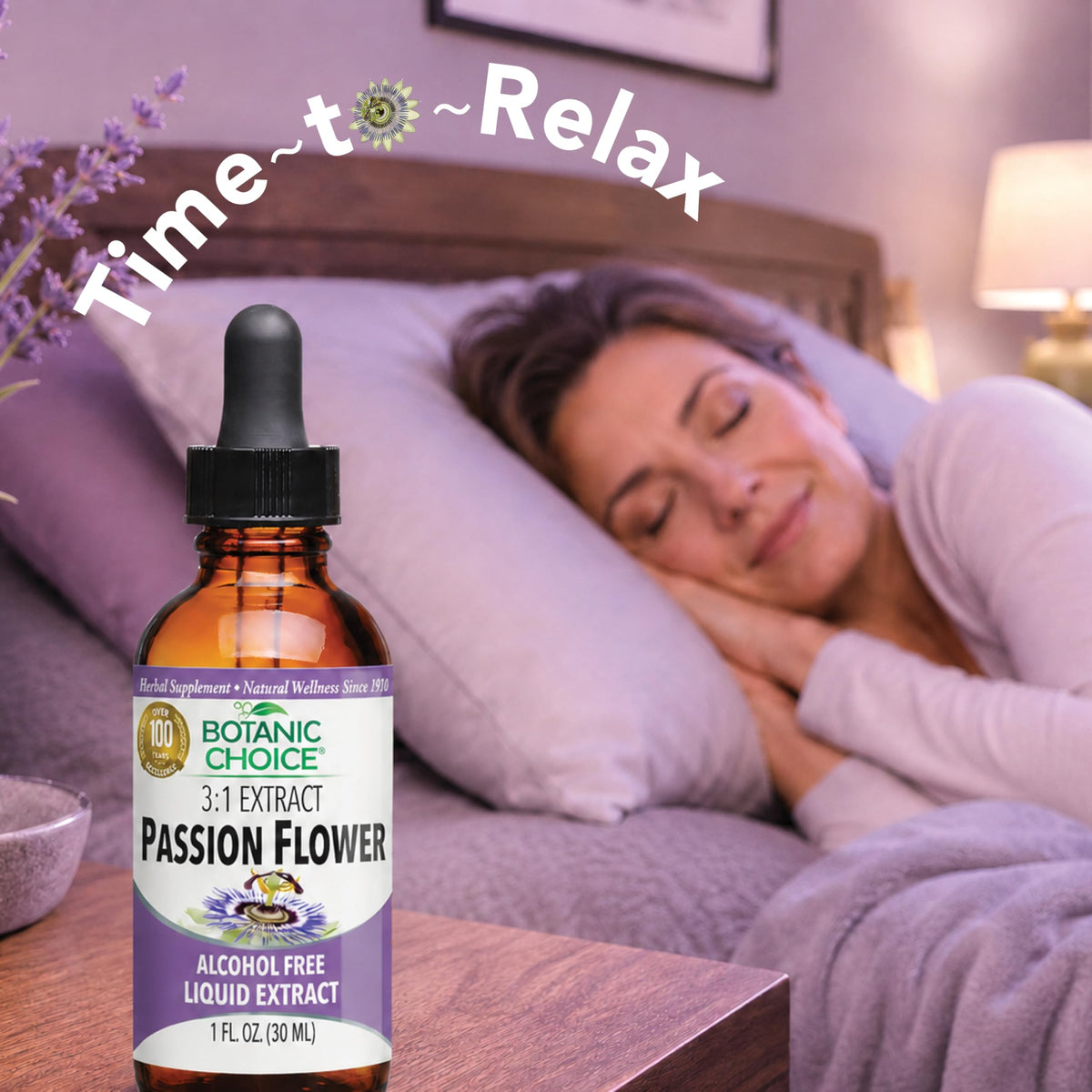 Botanic Choice Passion Flower Liquid Extract for Relaxation - 1 Fl Oz - image 8