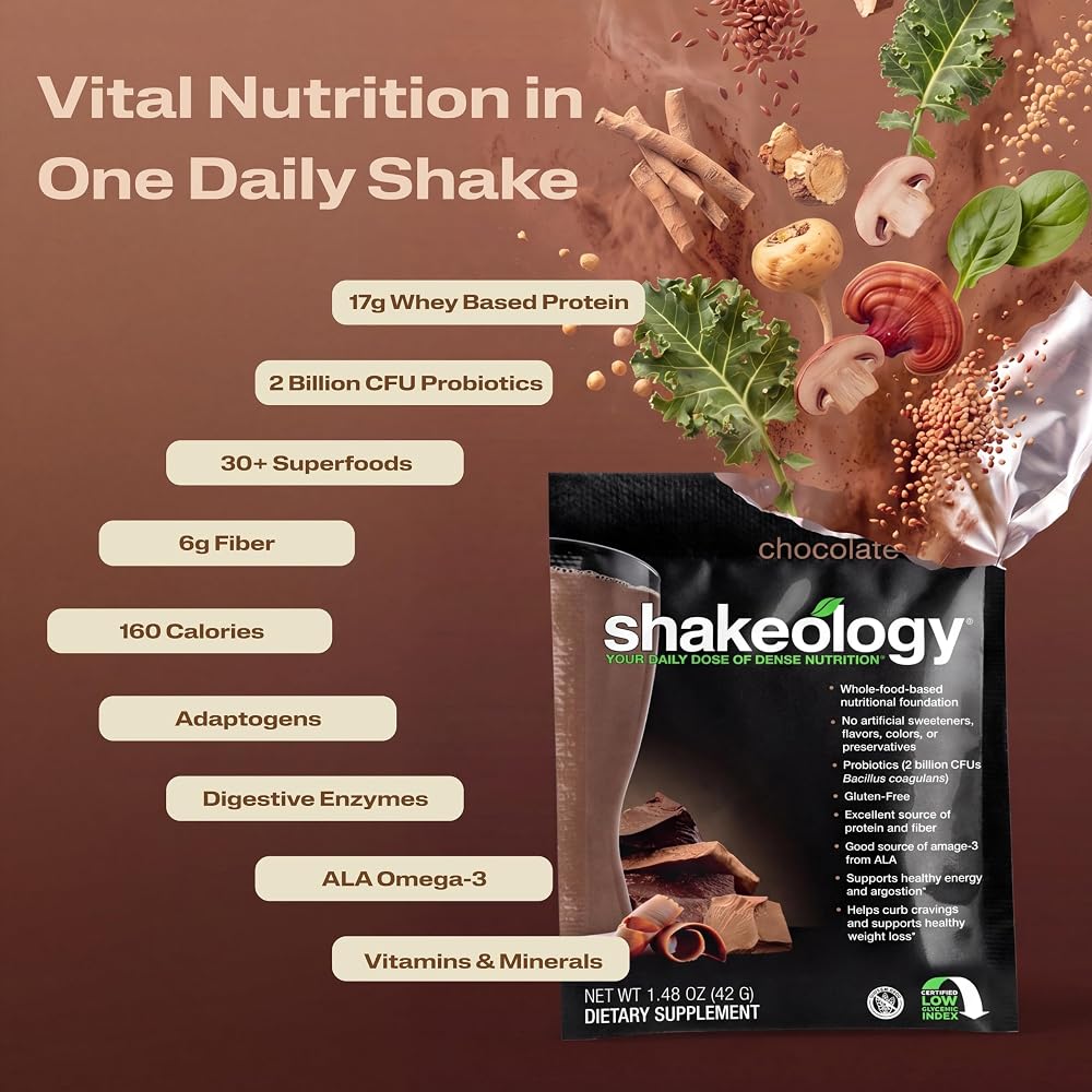 BODi Shakeology Whey Protein Powder Chocolate - 14 Packets - image 5