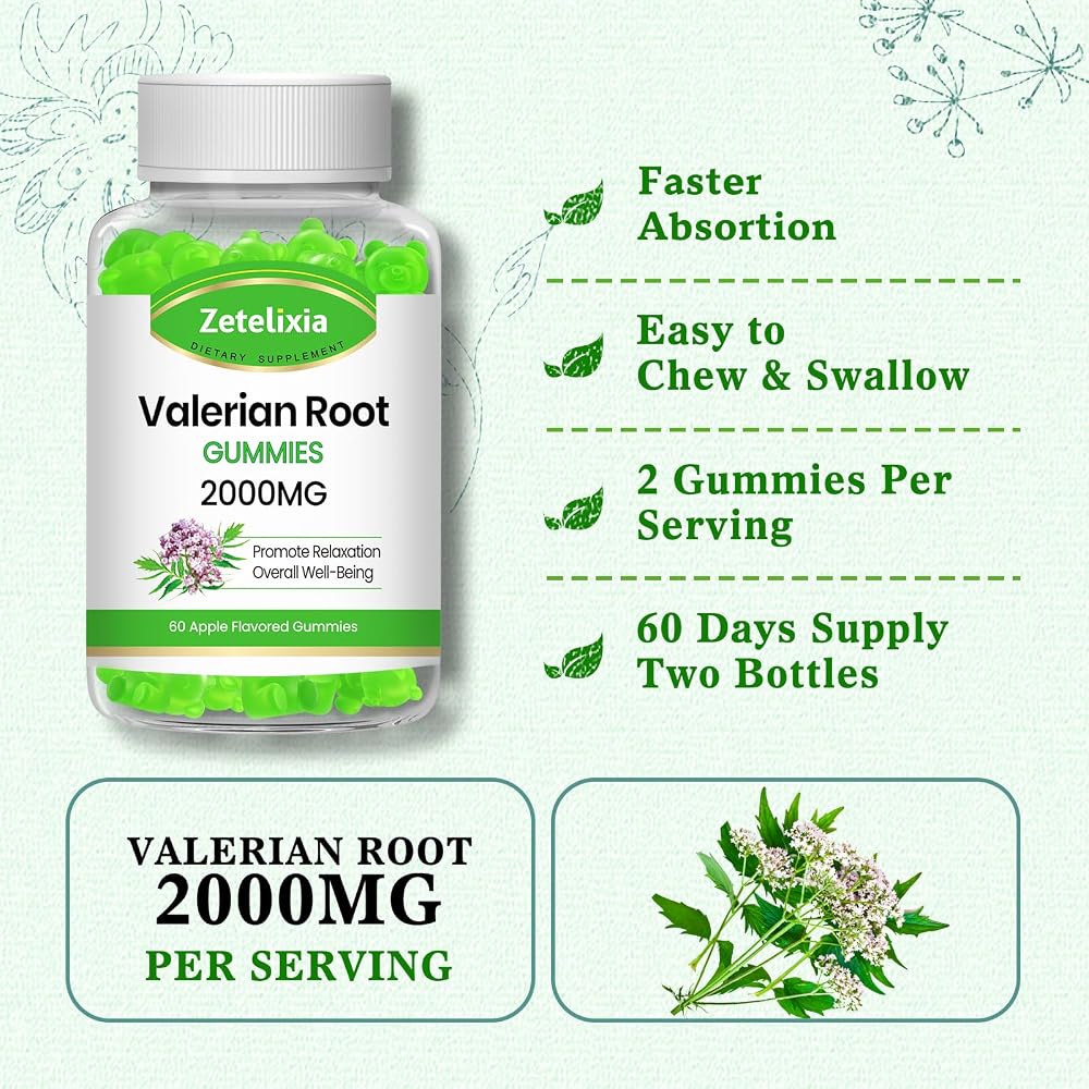 Zetelixia Valerian Root Gummies