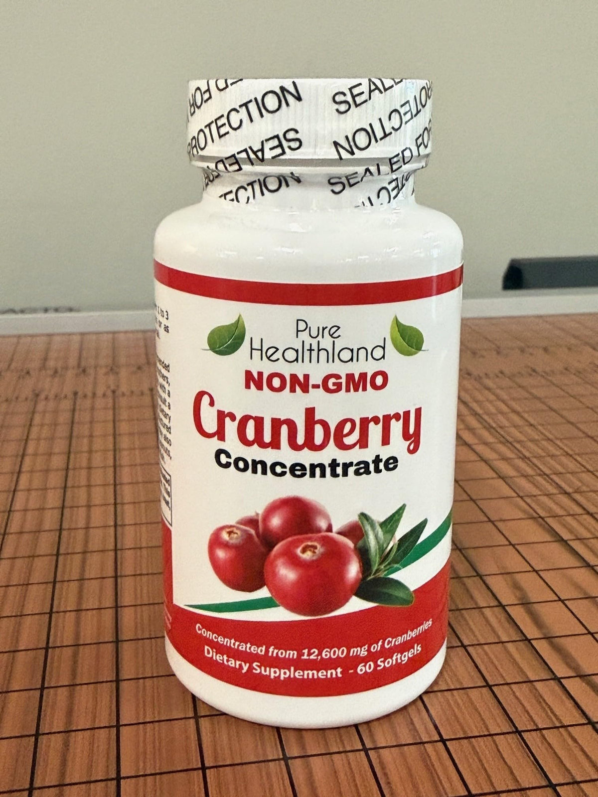 Pure Healthland Cranberry Concentrate 252mg - 60 Softgels - image 5
