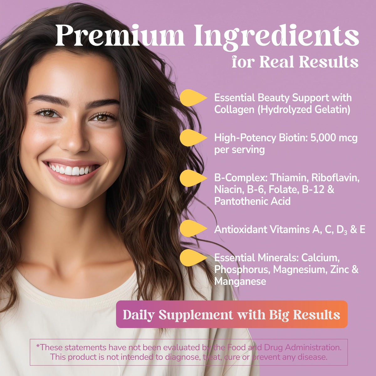 21st Century Hair, Skin & Nails Extra Strength Tablets - 90 Count - image 3