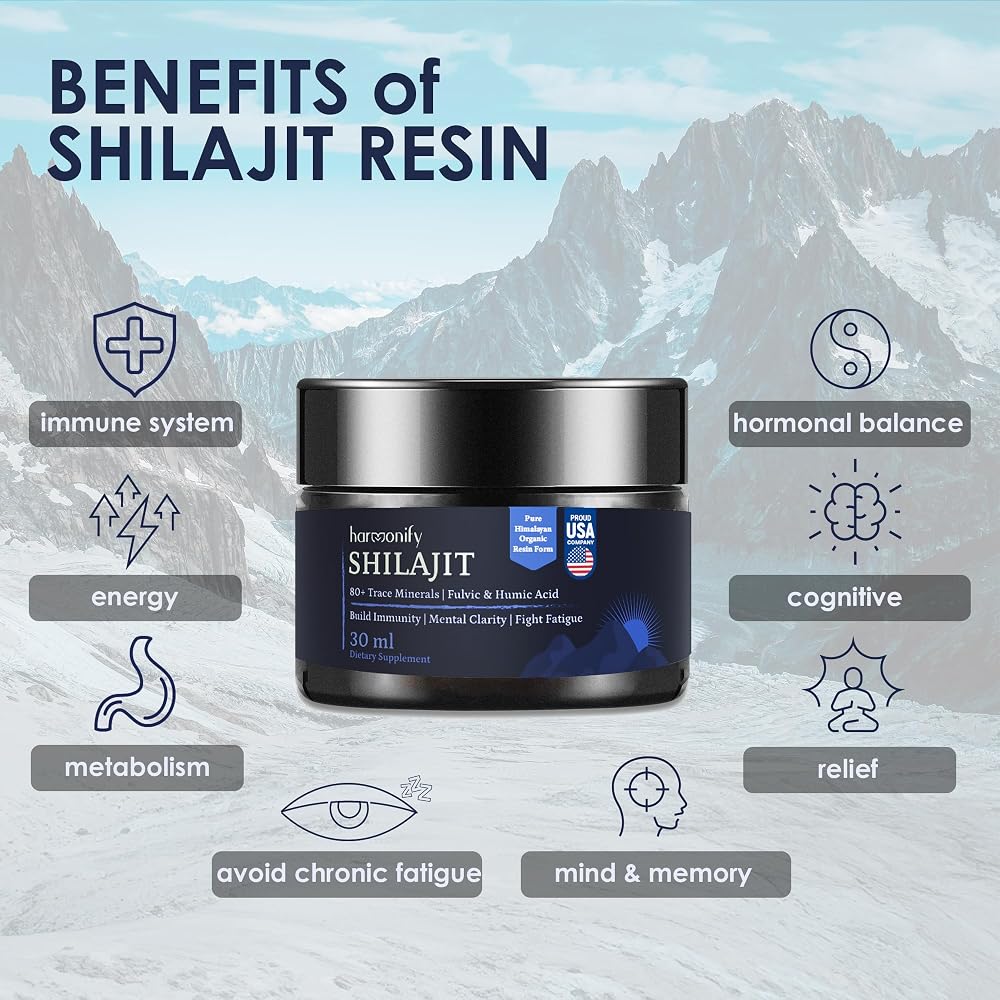 HARMONIFY Shilajit Pure Himalayan Resin - 60 Servings - image 2