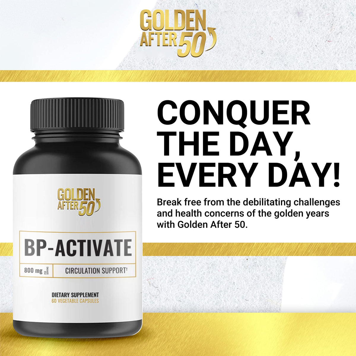 Golden After 50 BP-Activate - Cardiovascular Health Support