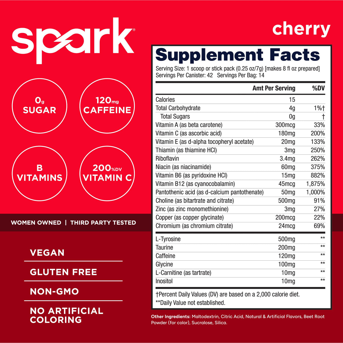 AdvoCare Spark Energy & Focus Drink Mix, Sunrise Grapefruit