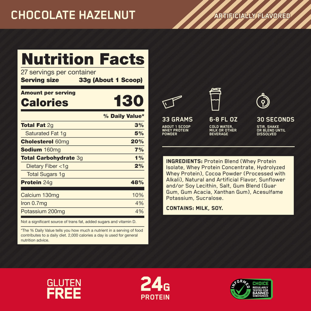 Optimum Nutrition Protein Supplement Powder
