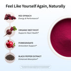 Snap Supplements USDA Organic Beet Root Powder