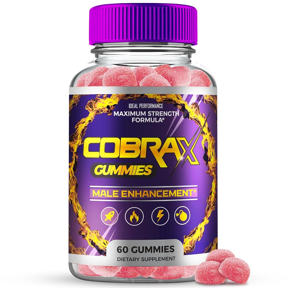 IDEAL PERFORMANCE CobraX All Natural Gummies - 60 Gummies