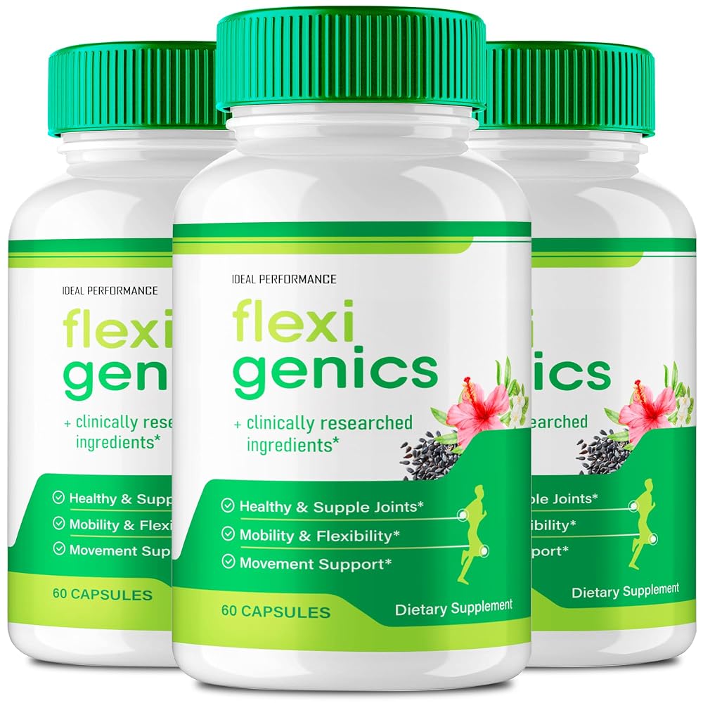 IDEAL PERFORMANCE Flexigenics Maximum Strength - 180 Capsules