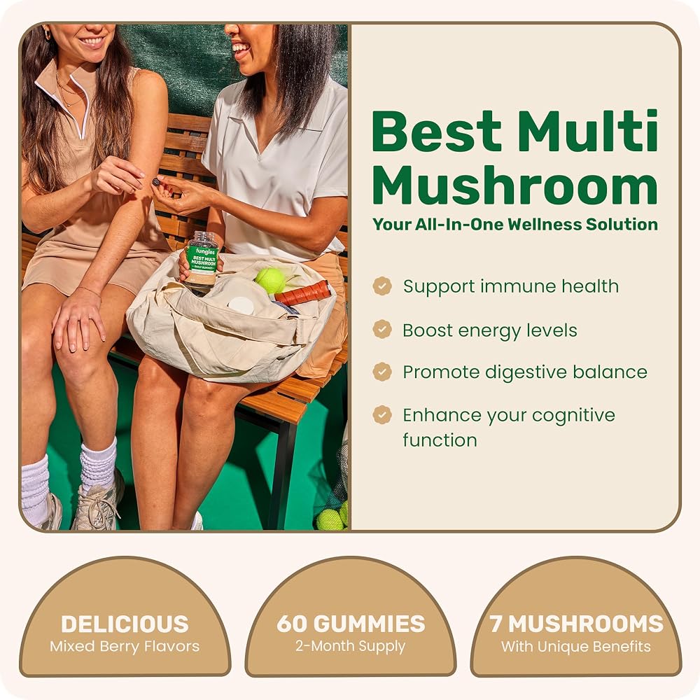 Fungies Multi Mushroom Gummies - 60 Count - image 2
