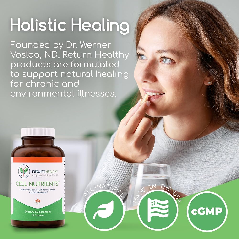 Return Healthy Cell Nutrients Methylated Multivitamin - 120 Capsules - image 5
