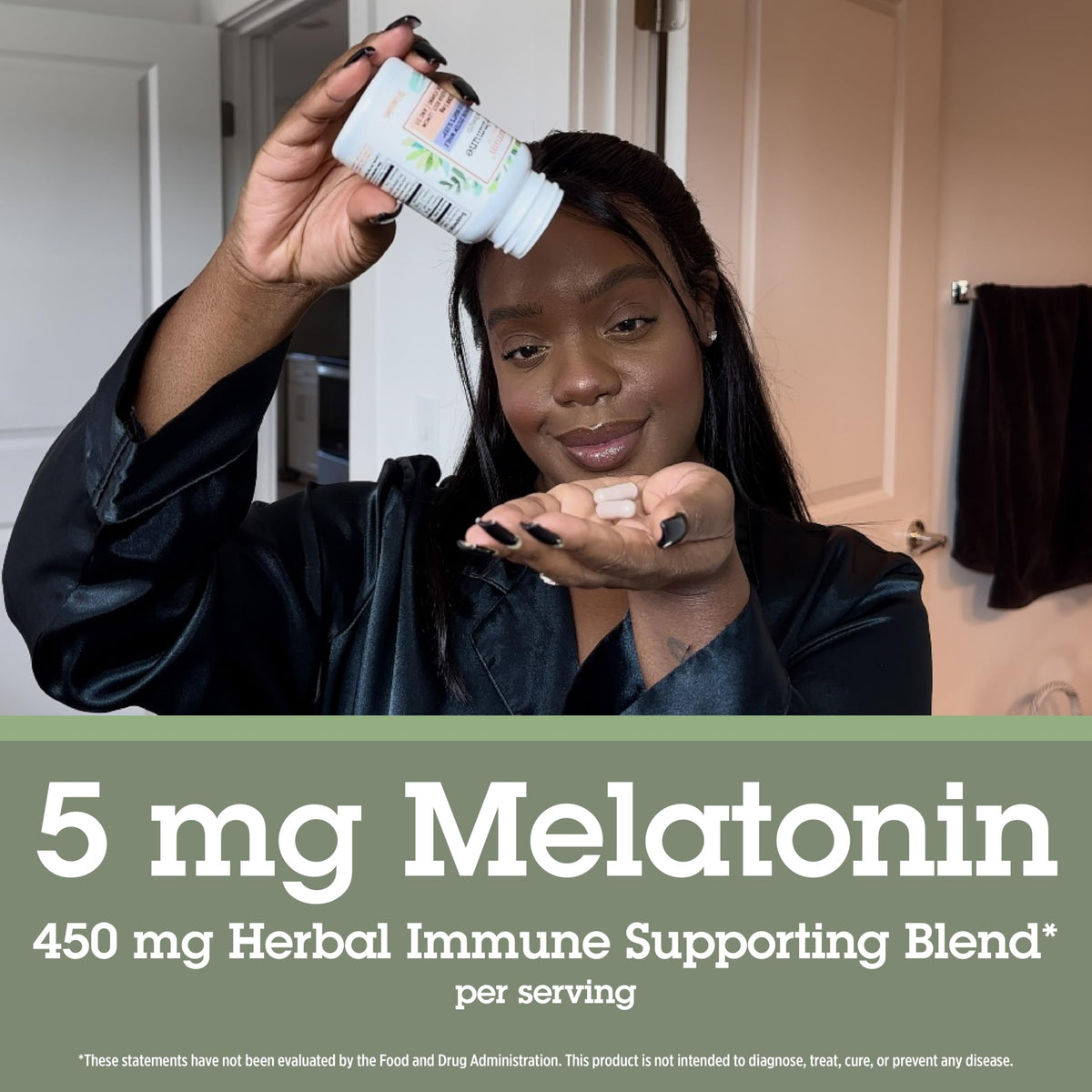 Quantum Health Sleep Immune Melatonin 5mg - 30 Capsules - image 6
