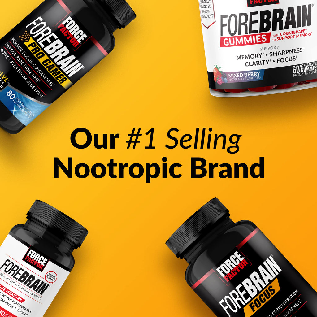 Force Factor Forebrain Nootropic Brain Supplement to Improve Memory