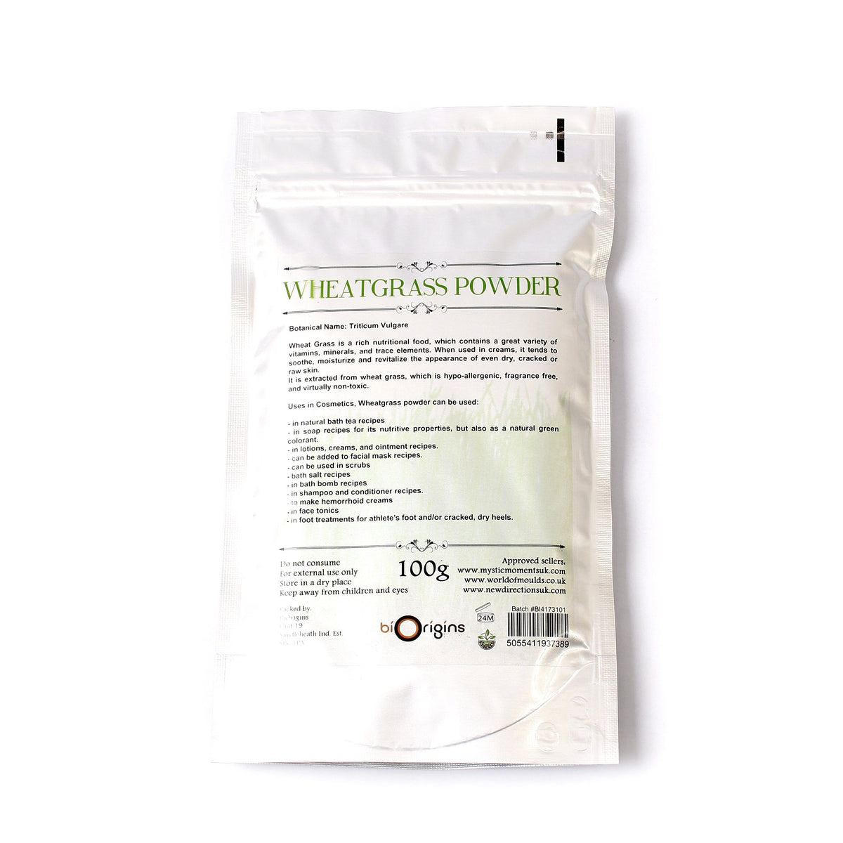 Mystic Moments Wheatgrass Powder - 1kg - image 3