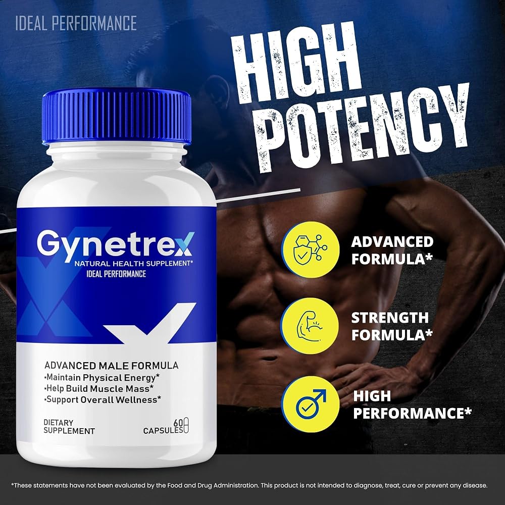IDEAL PERFORMANCE Gynetrex Maximum Strength - 120 Capsules - image 4