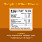 Natural Factors Complete B 100 mg Time Release - 90 Tablets - image 4
