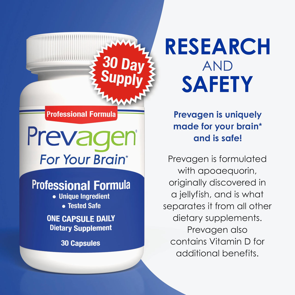 Prevagen NUTRITIONAL_SUPPLEMENT