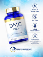 Carlyle DMG N-Dimethylglycine 150 mg - 180 Capsules - image 5