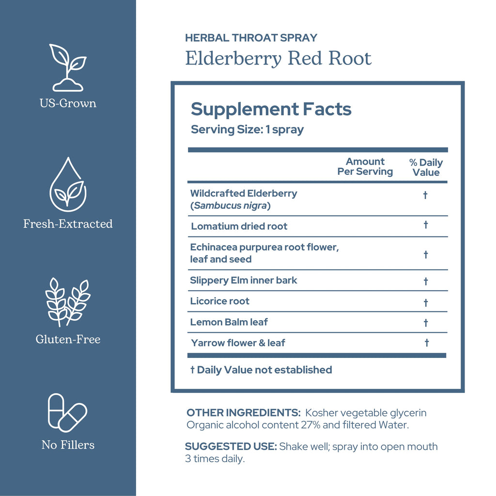 Eclectic Institute Elderberry Red Root Respiratory Support - 1 oz - image 2