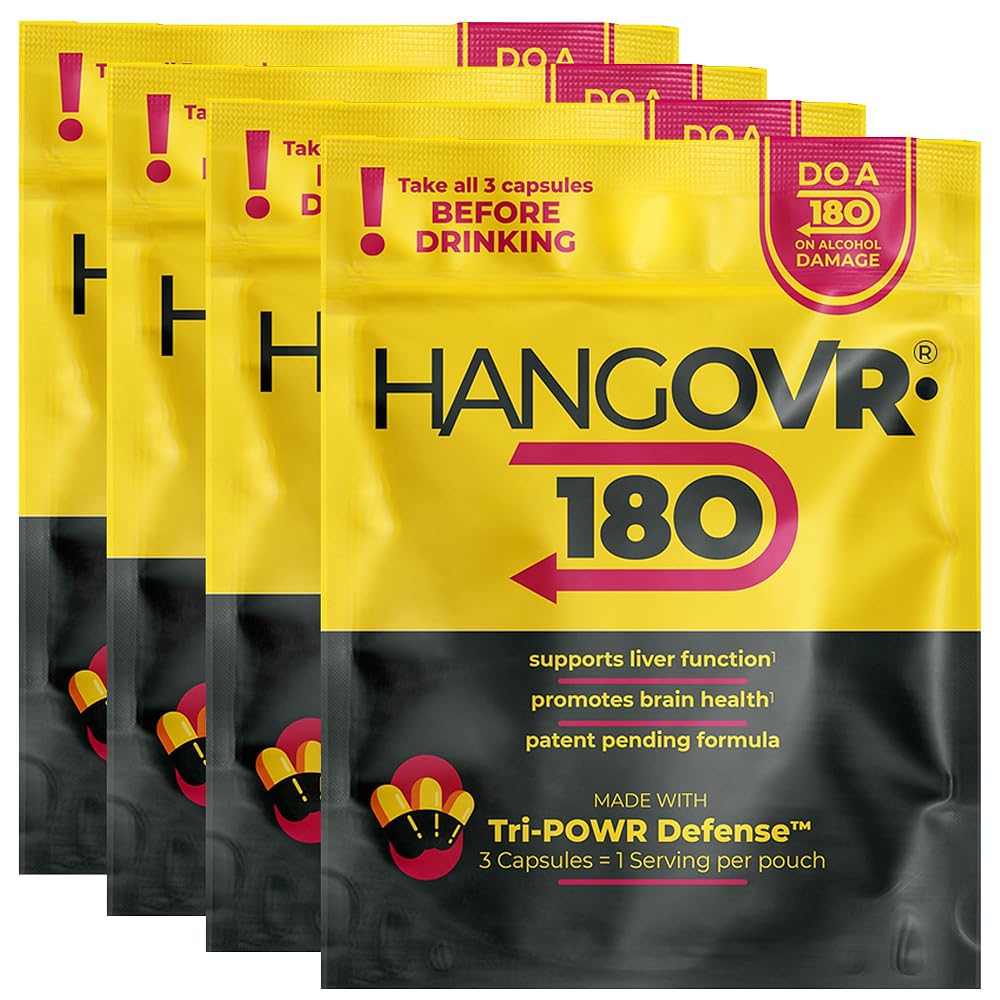 HANGOVR-180 Hangovr 180 Tri-Power Before Drinking Defense - Support
