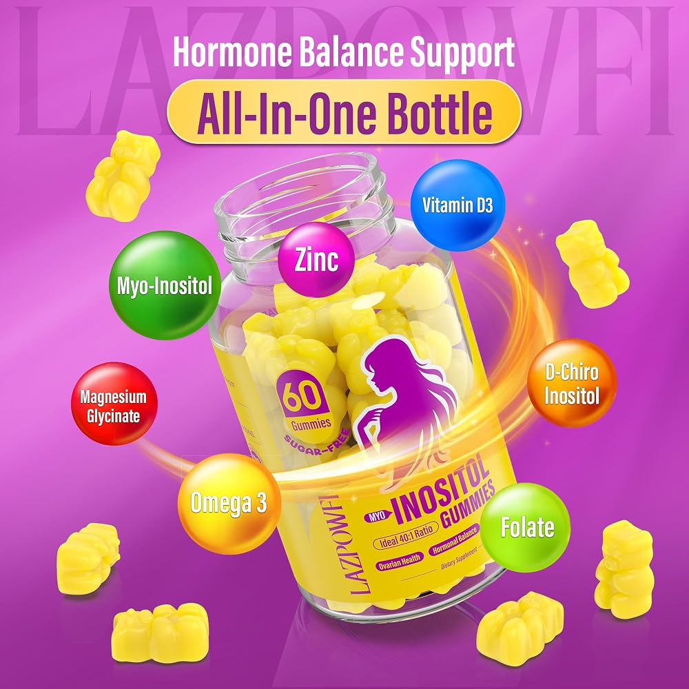 Lazpowfi Myo-Inositol & D-Chiro Inositol