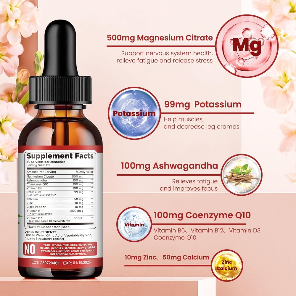 dilib Potassium Magnesium Citrate Supplement