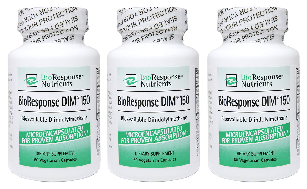 Bioresponse DIM 150 Vegetarian Capsules - 180 Count