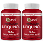 Qunol CoQ10 100mg Softgels, Mega Ubiquinol 100mg