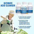 Kidney Restore Sodium Bicarbonate 650mg Delayed Release - 120 Capsules - image 5