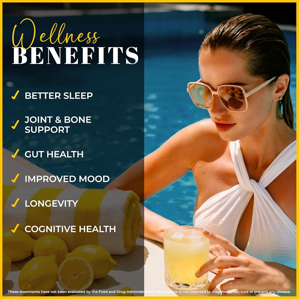 LEMON & CO. Liquid Collagen for Women with Marine Peptides - 14 Packets - image 4