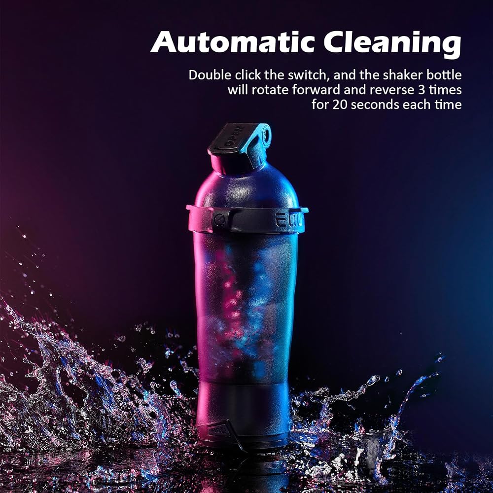 daasigwaa Electric Protein Shaker Bottle Rechargeable - 18.6 oz - image 4