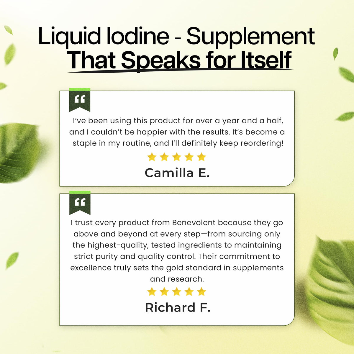 Benevolent Nourishment Liquid Iodine Drops Thyroid Support - 2 Fl Oz - image 5