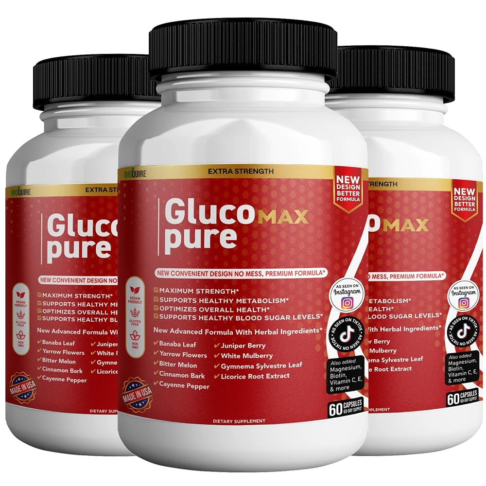 BIOQUIRE Gluco Max Pure Ultra Dietary Supplement
