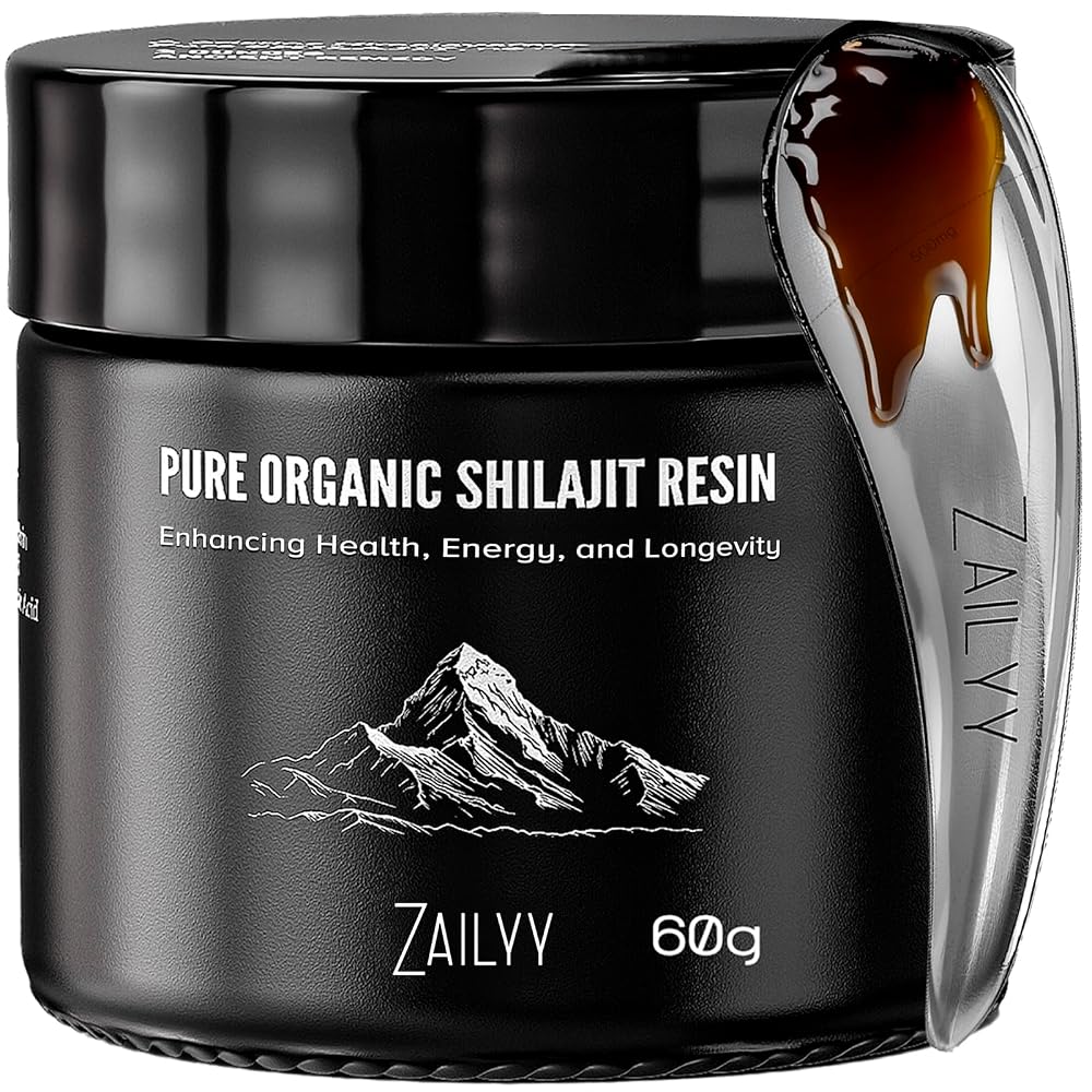 ZAILYY Organic Shilajit Resin Natural Energy Booster - 80g
