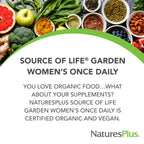 NaturesPlus Source of Life Garden Women's Once Daily Multivitamin - 30 Tablets - image 2