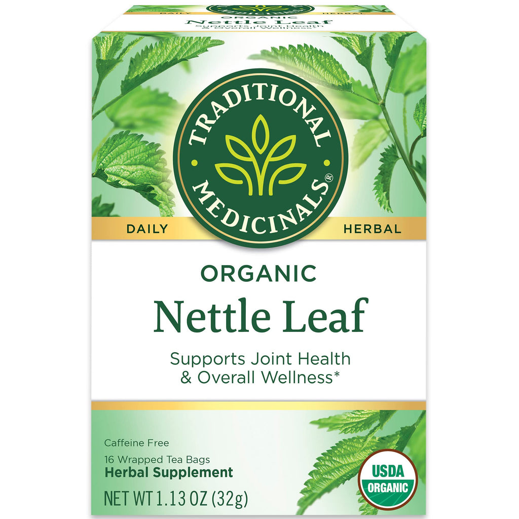 Traditional Medicinals Organic Nettle Leaf Herbal Tea - 32 Tea Bags