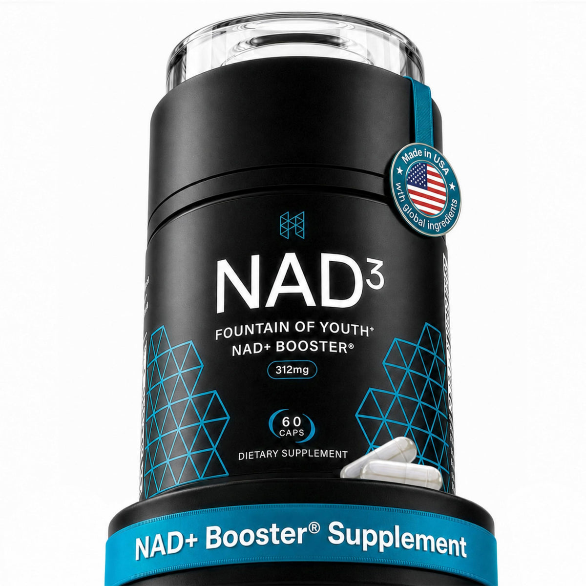 HPN NAD3 NAD+ Booster for Cellular Energy & Healthy Aging